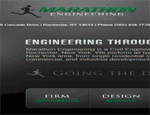 Tablet Screenshot of marathoneng.com